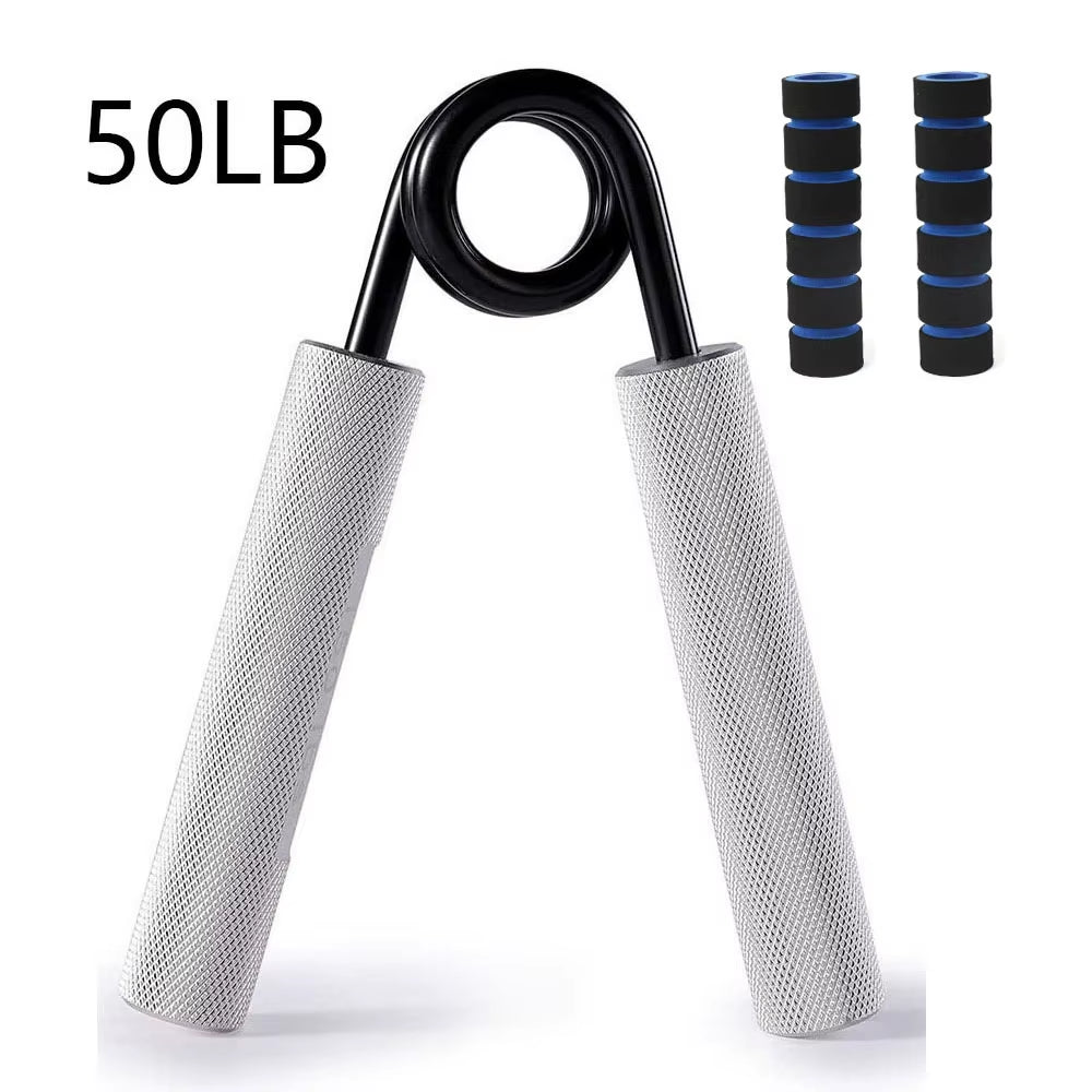 Grip Strength Trainer 50-300Lbs 1PC Fitness Metal Hand Gripper Non-Slip Forearm Muscle Exerciser Hand Rehabilitation Exercising