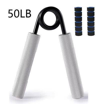Grip Strength Trainer 50-300Lbs 1PC Fitness Metal Hand Gripper Non-Slip Forearm Muscle Exerciser Hand Rehabilitation Exercising