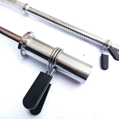 2pcs Barbell Spring Collars (25/28/30mm) – Dumbbell Lock Kit