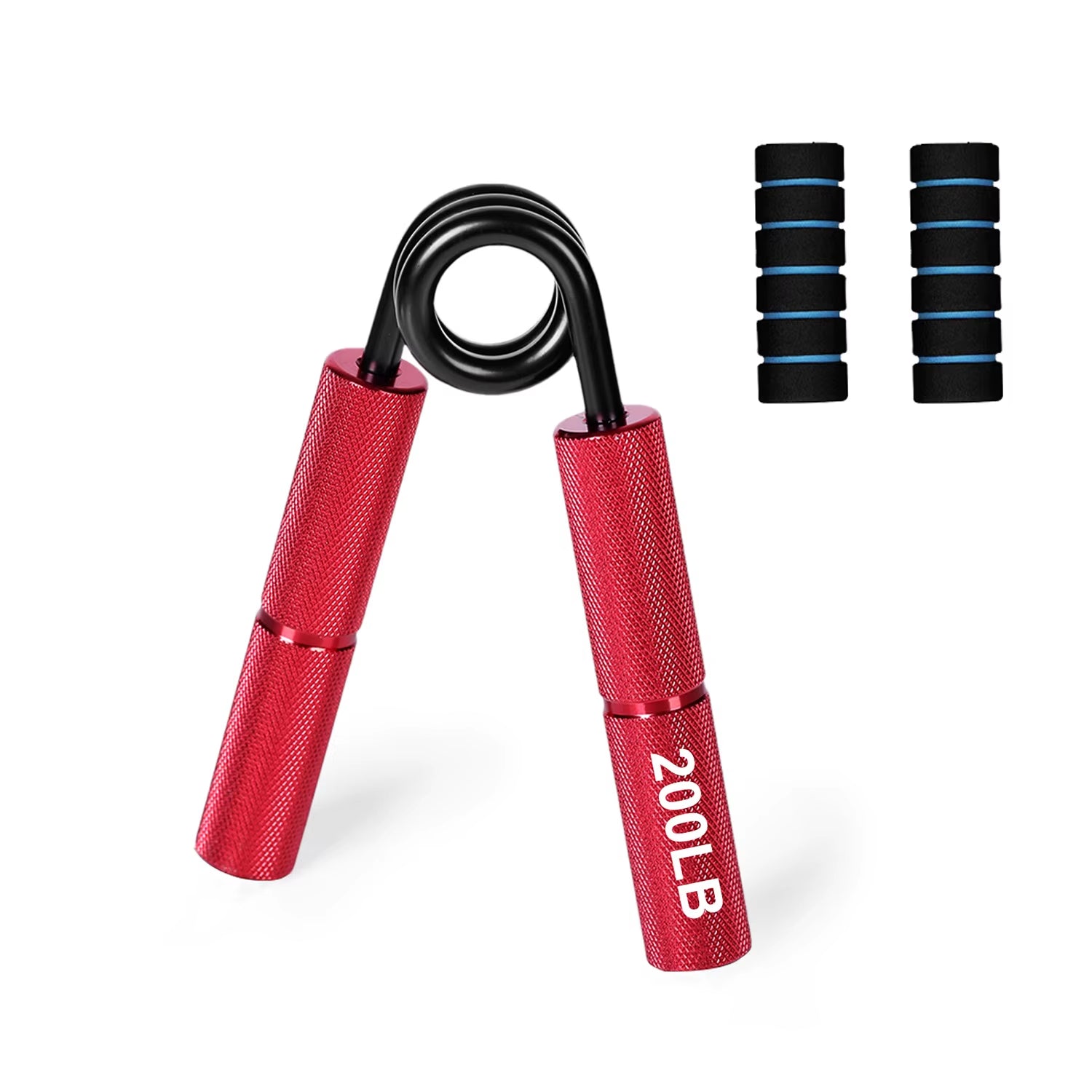 Grip Strength Trainer 50-300Lbs 1PC Fitness Metal Hand Gripper Non-Slip Forearm Muscle Exerciser Hand Rehabilitation Exercising